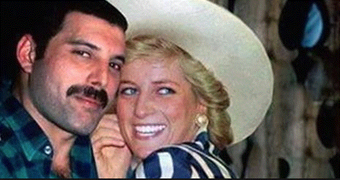 Realeza y Rock: La amistad entre Freddie Mercury y la Princesa Diana.