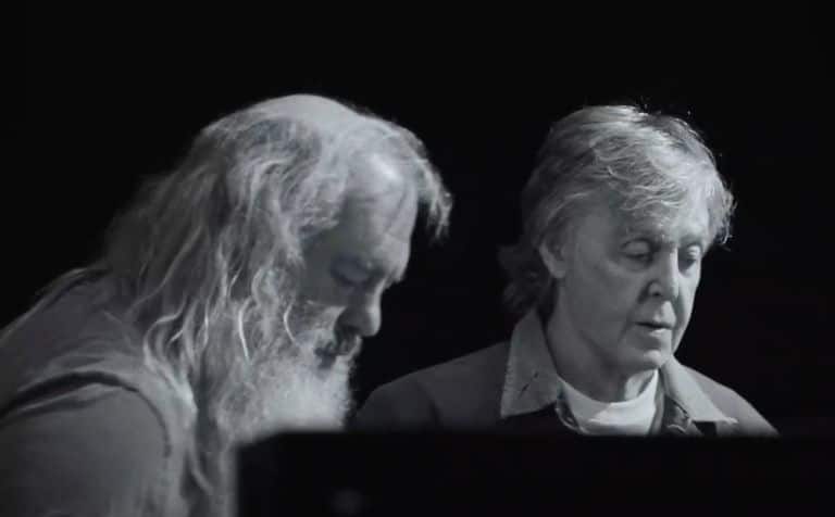 Imagen del tráiler del documental de Paul McCartney y Rick Rubin